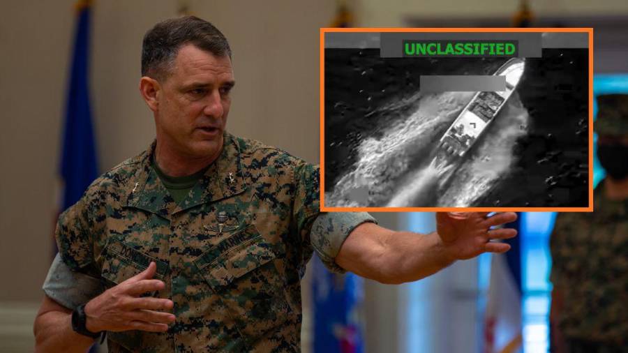 El ataque contra la presunta narcolancha del 9 de febrero, fue ordenado por el general Francis L. Donovan del Comando Sur de los Estados Unidos