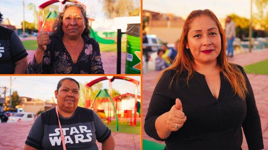 Residentes agradecieron que no se haya olvidado a la colonia.