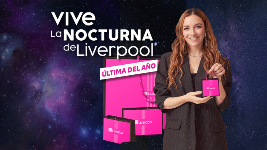 La Nocturna de Liverpool se realizará del 5 al 7 de noviembre de 2025 con descuentos, meses sin intereses y pago diferido en categorías como electrónica, moda, muebles, línea blanca y más, tanto en sucursales como en plataformas digitales.
