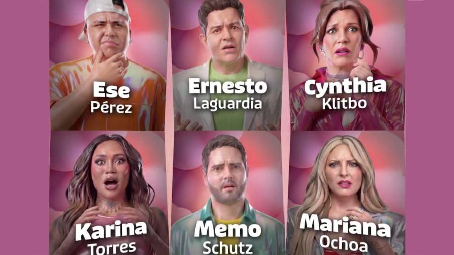 Estos son los nominados de la octava semana de La Casa de los Famosos México 2026, tras una dinámica de votación con dados, cartas y ruleta.