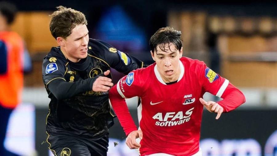 Mateo Chávez fue parte del contundente 4-0 del AZ Alkmaar sobre el FC Noah en el AFAS Stadion, resultado que le dio al club neerlandés el pase a Octavos de Final de la UEFA Europa Conference League 2025-26.