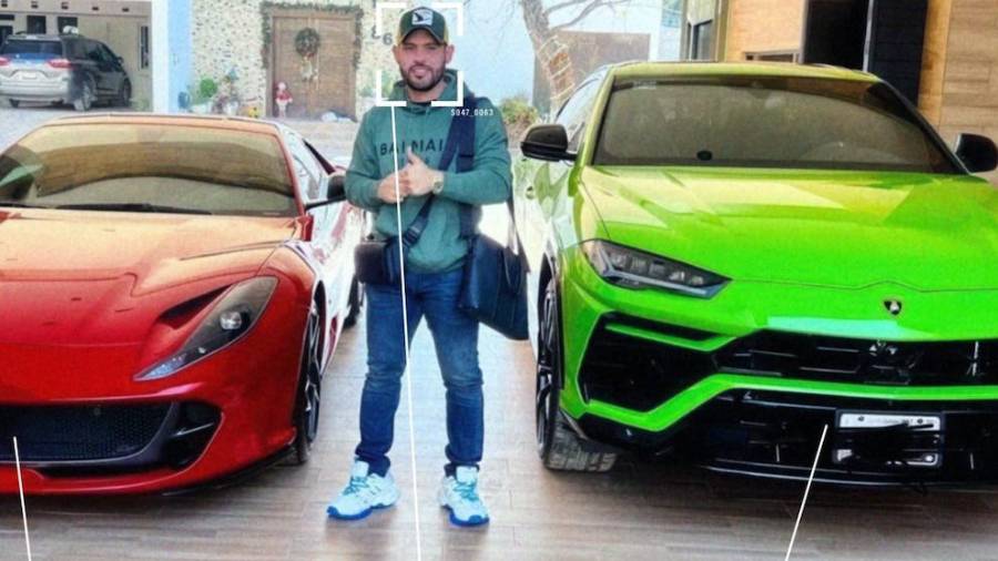 El Lamborghini Urus verde limón, modificado para coincidir con su apodo, se convirtió en una de las principales pistas que permitió a las autoridades ubicar a “El Limones” en la región de La Laguna.