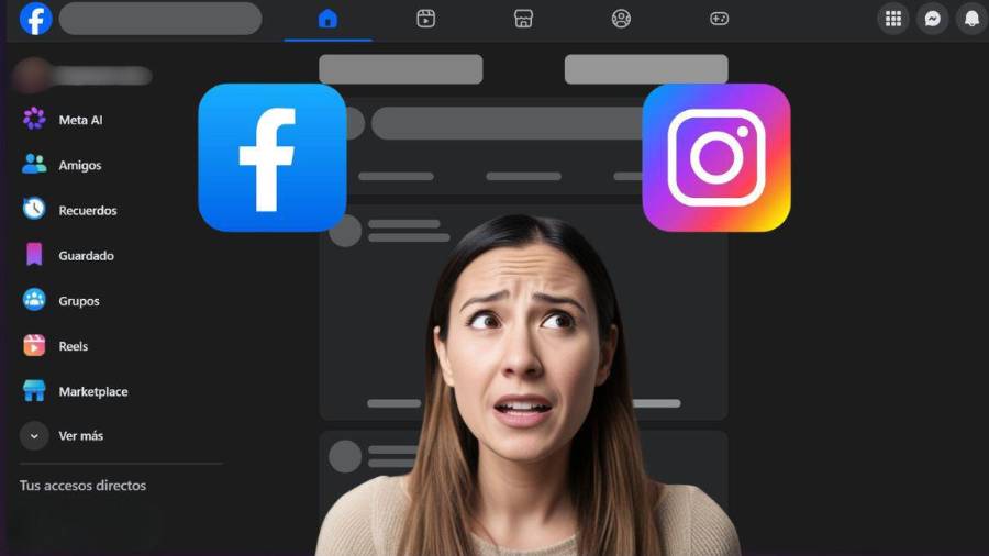 Usuarios reportaron fallas en Facebook e Instagram este viernes; Meta no ha explicado el origen del problema mientras se registran interrupciones globales en servicio.