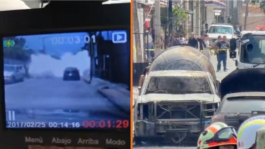 Una fuga de gas de una pipa que lo transportaba provocó una deflagracion en la colonia Las Granjas. Se reportan más de 20 personas heridas, 6 de ellas de gravedad y varias casas afectadas por la explosión.