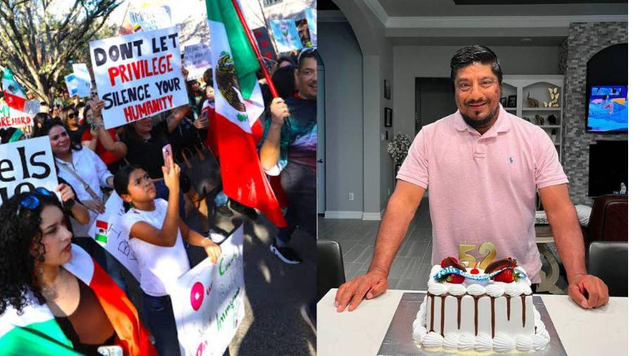 Protestas en Houston, Texas, por homicidio de Lorenzo Salgado