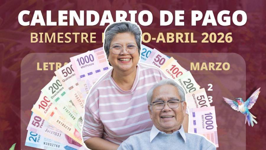 Continúa el pago del bimestre marzo-abril de las Pensiones del Bienestar; del 17 al 20 de marzo cobran beneficiarios con apellidos de la M a la R