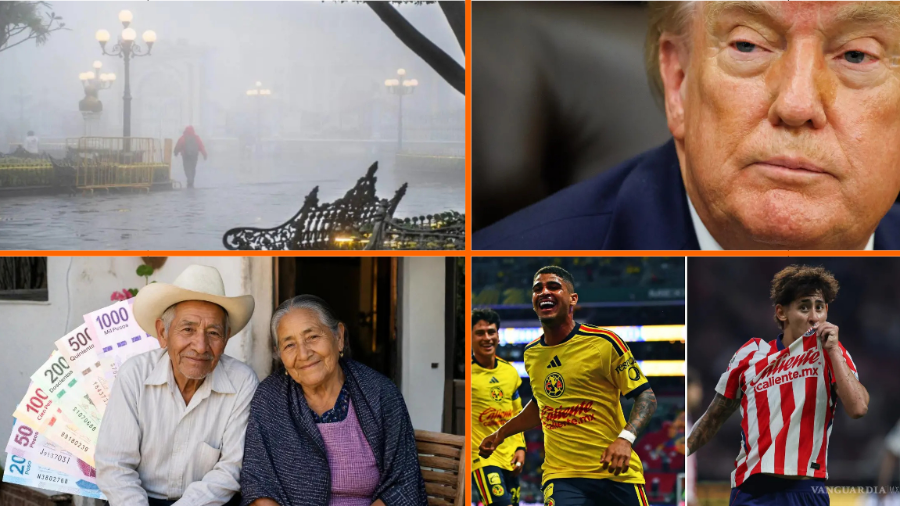 Noticias para el fin de semana: Pronóstico del clima; Trump “toma” el control de la seguridad de Groenlandia y América vs Chivas