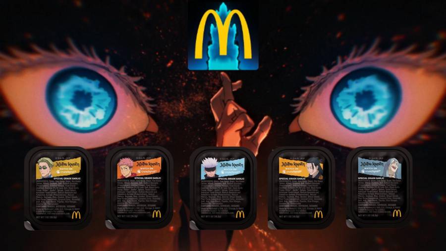 Jujutsu Kaisen x McDonald’s llega a Estados Unidos el 9 de julio