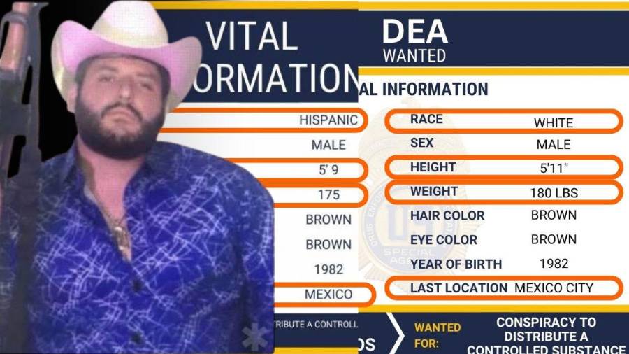 La DEA actualizó la ficha de búsqueda de Ismael Zambada Sicairos, alias “Mayito Flaco”, líder de Los Mayos.