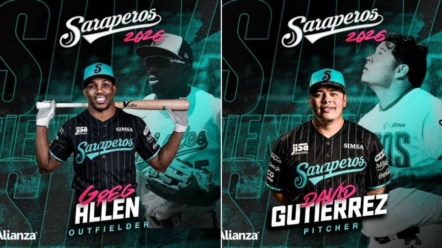 Saraperos de Saltillo confirmó la llegada de Greg Allen y David Gutiérrez como parte de un cambio con Toros de Tijuana rumbo al resto de la Temporada 2026 de la LMB.