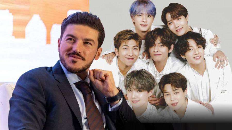 El gobernador de Nuevo León informó que ya existen gestiones para intentar que Monterrey sea considerada como sede de un concierto de BTS durante su gira mundial de 2026