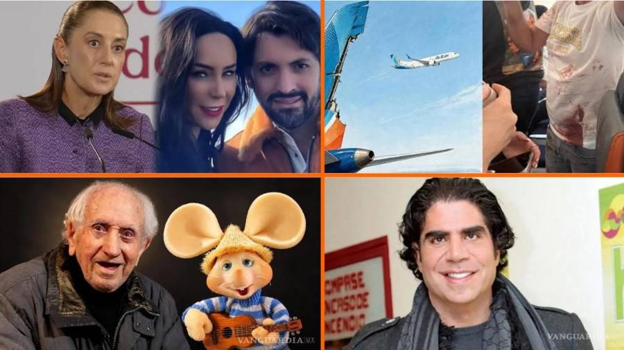 Puga-Gómez Mont sin ficha roja de Interpol; Altercado en el vuelo FZ1073; Muere por sustancias para bajar de peso; Fallece Jorge Kahwagi y voz original de Topo Gigio