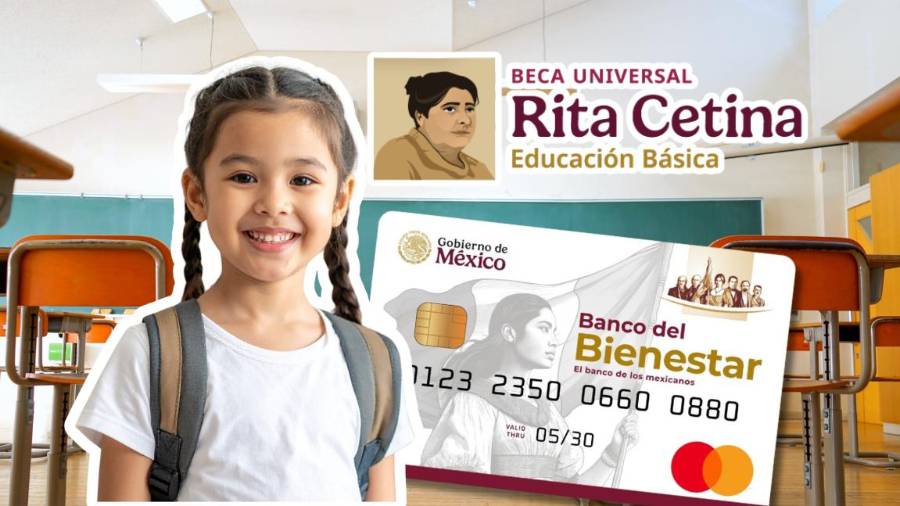La entrega de tarjetas del Banco del Bienestar para los beneficiarios de la Beca Rita Cetina de primaria se llevará a cabo del lunes 18 de mayo al próximo 31 de julio.