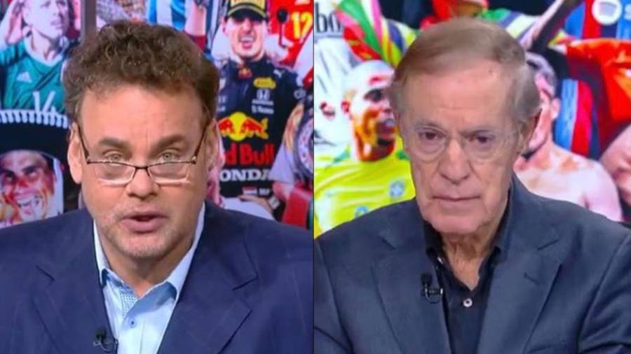 David Faitelson y José Ramón Fernández formaron una dupla periodística deportiva de muchos años desde TV Azteca, hasta ESPN.