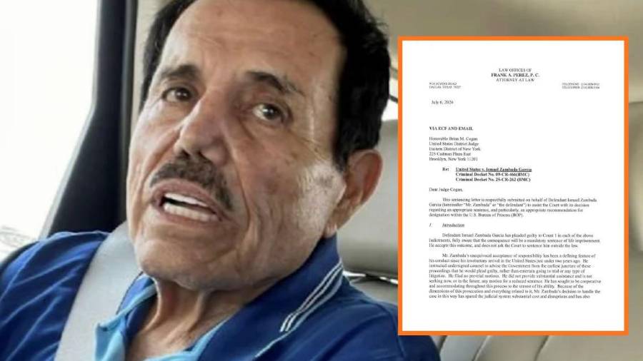 El Mayo Zambada se declara culpable