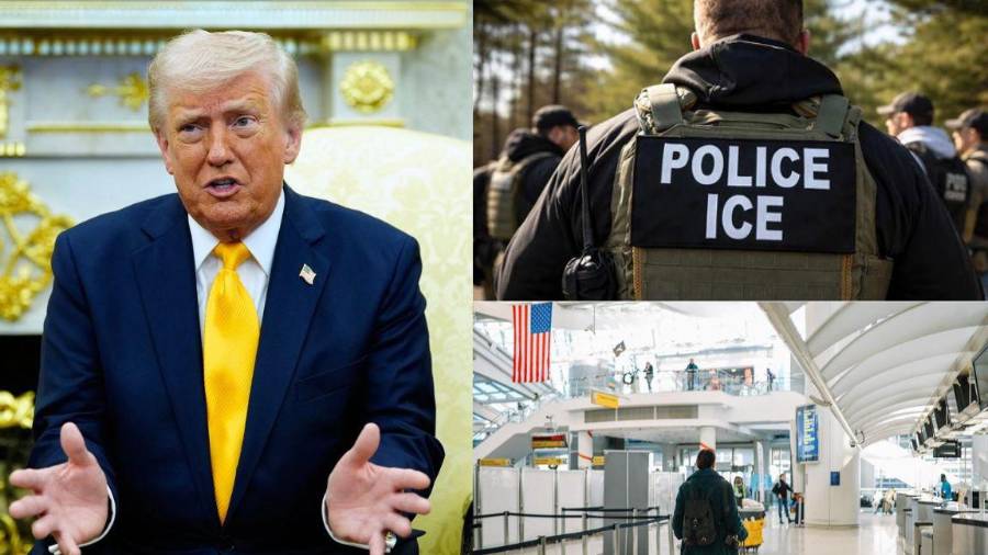 Trump amenaza a demócratas con poner agentes de ICE si continúan con el bloqueo del Congreso.