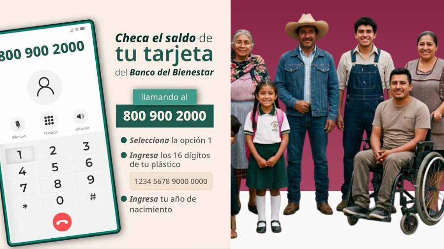 Consulta el saldo de tu Tarjeta del Bienestar desde casa llamando a este número. Conoce los pasos para saber si ya recibiste tu depósito.
