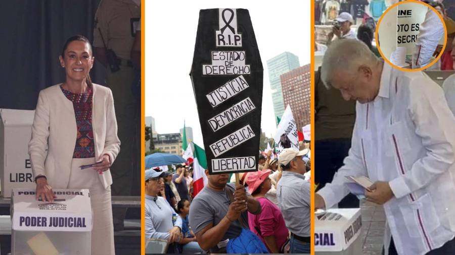 Elecciones Judiciales: AMLO reaparece ¿con acordeón?, protestas, robo de casillas y Noroña las compara con Voto Femenino