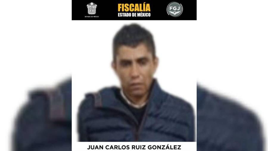 La Fiscalía General de Justicia del Estado de México acreditó que Juan Carlos Ruiz González asesinó a una joven de 22 años.