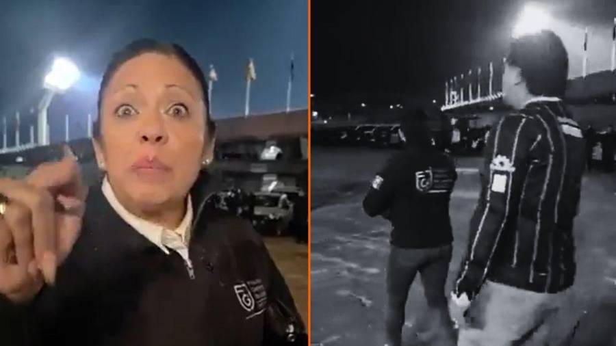 Un video viral muestra a una mujer con prendas de la Fiscalía CDMX discutir con una policía auxiliar en el Estadio Olímpico; autoridades ya investigan el caso
