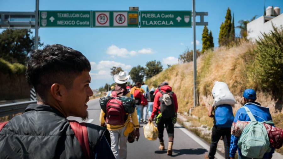 El expresidente mantiene en pie advertencias para realizar una deportación masiva de migrantes. FOTO: