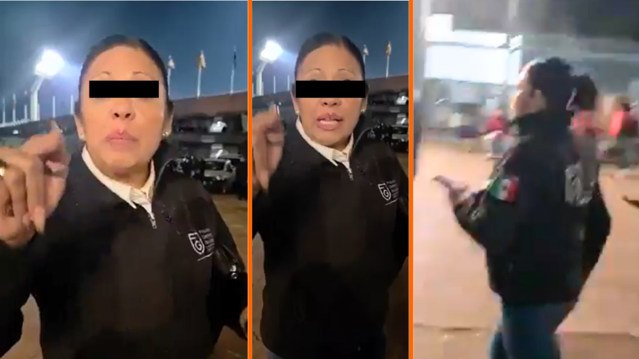 La funcionaria fue suspendida tras difundirse un video de discusión con una policía auxiliar en inmediaciones del Estadio Olímpico Universitario