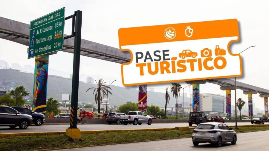 El “Pase Turístico” que impondrá el estado de Nuevo León para la circulación de vehículos con placas foráneas en la entidad.