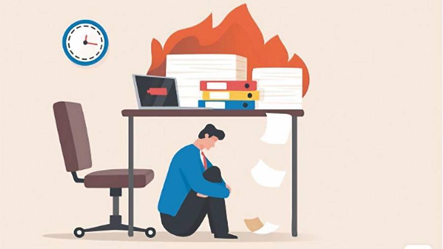El burnout (o síndrome de desgaste profesional) es un estado de agotamiento físico, mental y emocional causado por el estrés crónico relacionado con el trabajo.