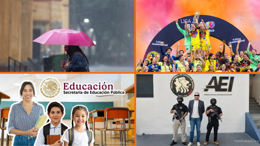 Noticias del fin de semana en México: Estados que SÍ concluirán el ciclo escolar antes, pronóstico del clima y detienen a propietario de Tamayo Capital