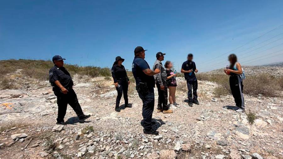 Tres jóvenes fueron localizados luego de perderse durante un recorrido por la Ruta de las Noas, en Torreón.