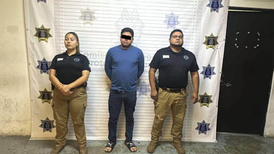 El presunto agresor fue detenido por las autoridades.