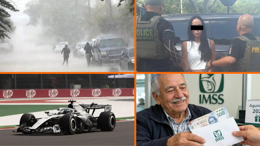 Noticias para el fin de semana: Se aproxima nuevo Frente Frío; detienen a Inés Gómez Mont y aguinaldo IMSS