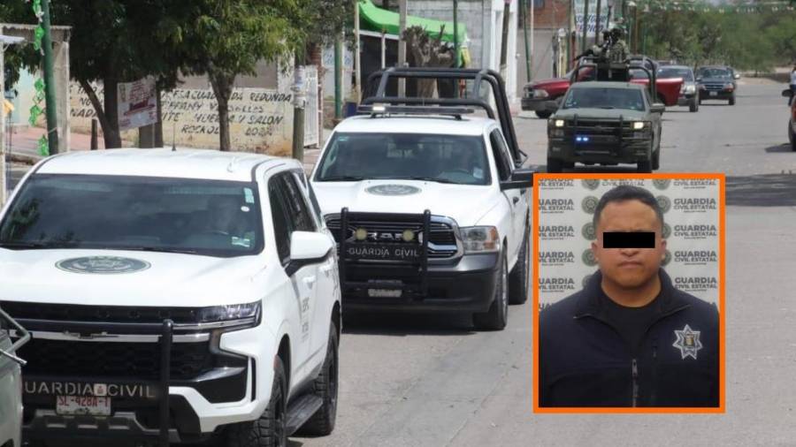 Jorge Eduardo Martínez Peña, el titular de la Secretaría de Seguridad Pública de Matehuala, San Luis Potosí, fue detenido por la posesión de drogas en un vehículo oficial.