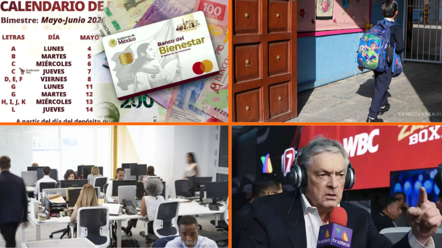 Noticias para el fin de semana: Calendario de pagos de la Pensión del Bienestar; se adelantan las vacaciones y Sindicatos buscan eliminar ISR