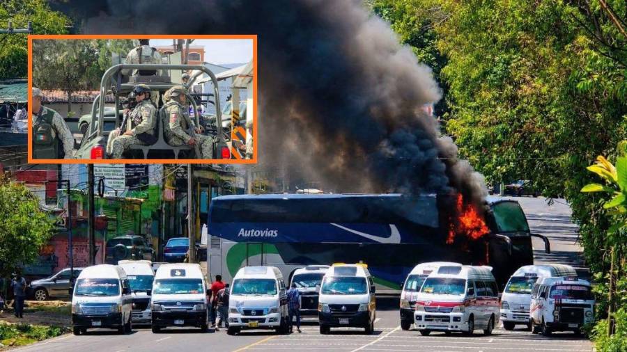 Narcobloqueos en Zitácuaro, Michoacán