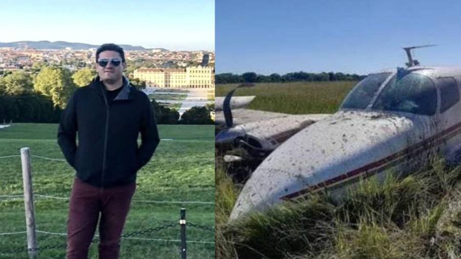 Hassan Mansur Núñez, junto con su hijo Hassan Mansur González (en la imagen), se encontraba entre los ocupantes de la aeronave privada que aterrizó de emergencia en Acuña.