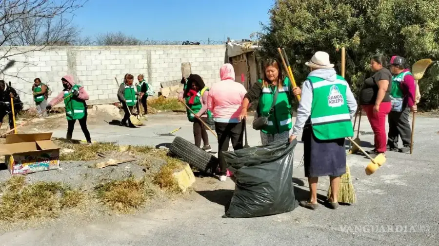 Cerca de 50 mujeres de Ramos Arizpe están en la nómina del programa “Ola verde”.
