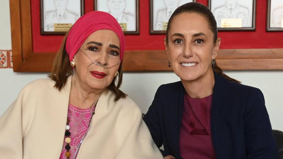 La presidenta Claudia Sheinbaum lamentó el fallecimiento de Elsa Aguirre, una de las grandes figuras de la Época de Oro del cine mexicano.