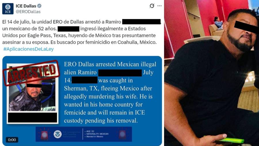 El arresto se realizó el 14 de julio en Sherman, Texas, informaron autoridades.