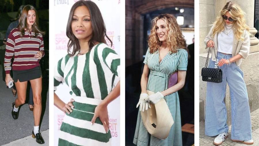 Las prendas a rayas continúan siendo un referente de moda y estilo para esta temporada de 2026.