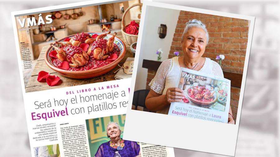 Memorias. Laura Esquivel compartió con VMÁS algunos de los recuerdos y sabores de su infancia que quedaron plasmados en ‘Como agua para chocolate’.