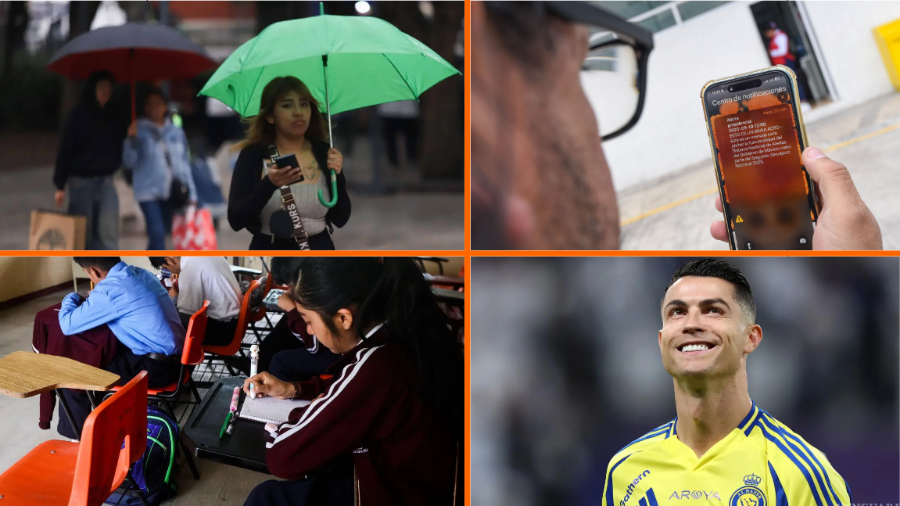Noticias del fin de semana: Clima en México; regreso a clases adelantado y recupera tu línea suspendida