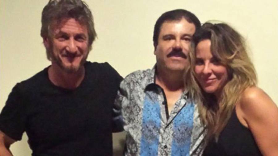 Punto. Kate del Castillo y Sean Penn se reunieron con Joaquín Guzmán en octubre de 2015, un encuentro que vuelve al centro del debate con el estreno del documental.
