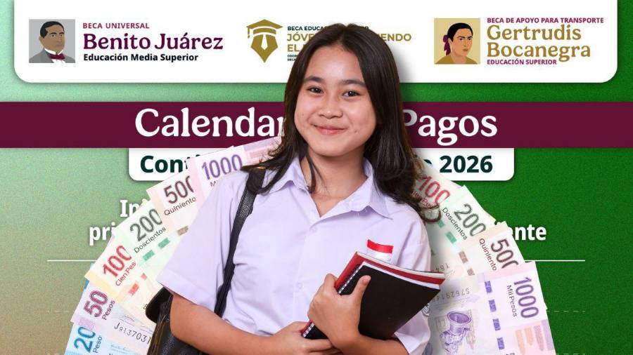 Beneficiarios de la Beca Benito Juárez reciben pagos de mayo-junio del 22 al 26 de junio; el depósito se organiza por inicial del apellido en Banco del Bienestar.