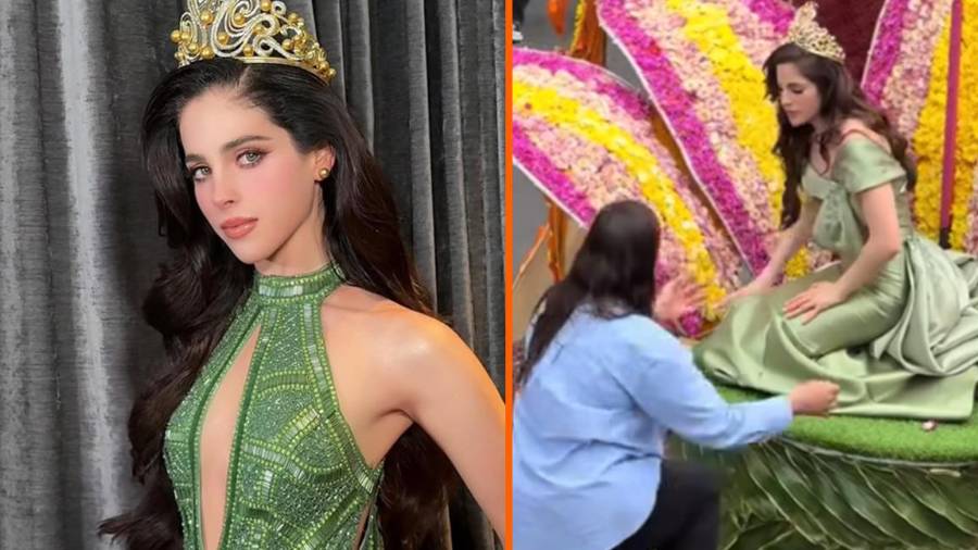 La Miss Universo 2025, Fátima Bosch, sufrió un desvanecimiento durante un desfile en Ambato, Ecuador. Fue atendida de inmediato y logró recuperarse, aunque el incidente generó preocupación en redes.