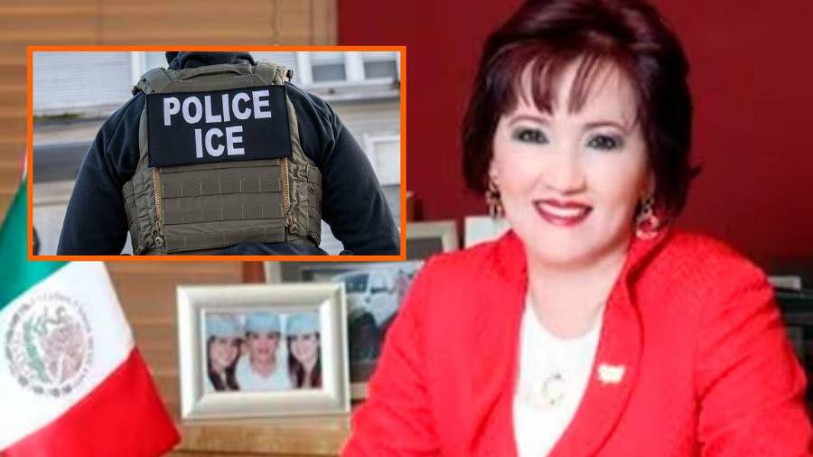 Bertha Gómez Fong fue detenida por agentes de ICE en El Paso, Texas