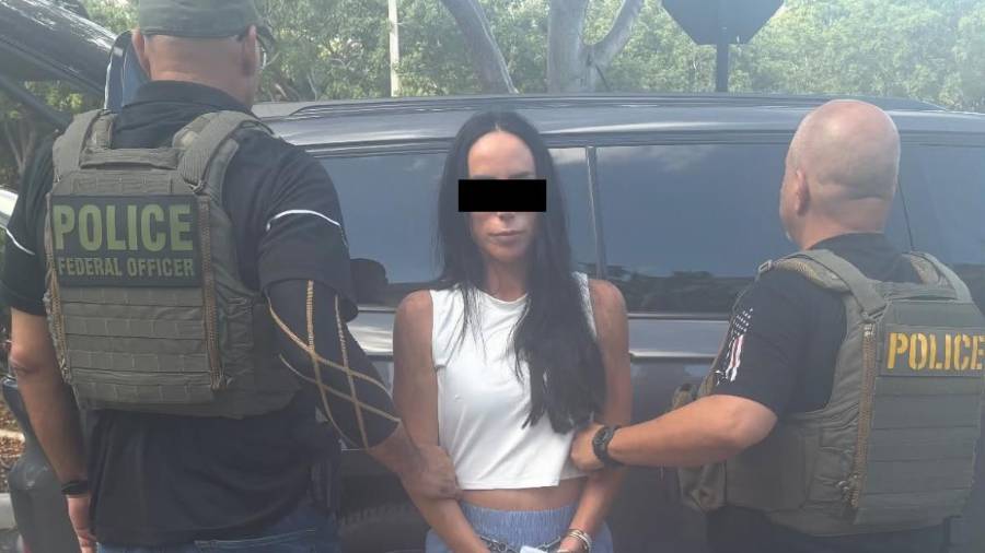 La exconductora de televisión Inés Gómez Mont fue detenida en Florida, Estados Unidos, esto viernes, luego de permanecer prófuga desde 2021.