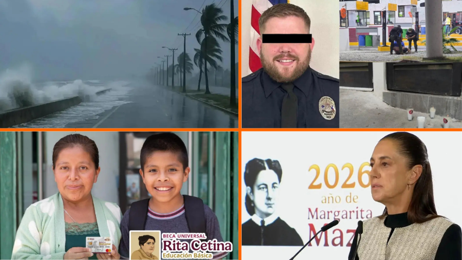 Noticias para el fin de semana: Se aproxima tormenta, Sheinbaum aprueba aguinaldo para adultos mayores y la historia del multihomicida de Saltillo