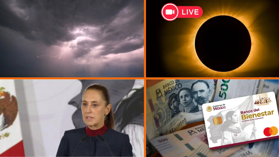 Noticias para el fin de semana: clima, Pensión Bienestar y Sheinbaum niega investigación contra Andy López