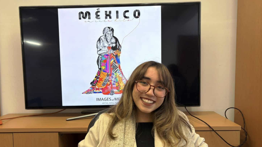 La propuesta visual de la artista saltillense resignifica al sarape de Saltillo como símbolo vivo de memoria, tradición e identidad cultural mexicana.